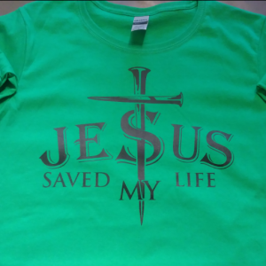 Jesus Saved My Life Women Long Sleeve Crewneck T-Shirt