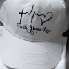 Faith Hope Love Crewneck Polo Shirt And Hat Set