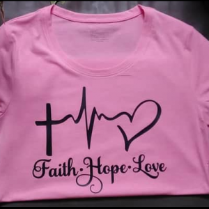 Faith Hope Love (In Crewneck Tee)