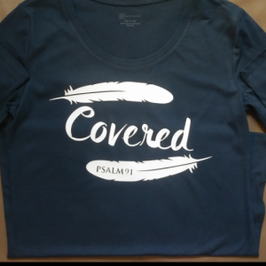 Covered Women Long Sleeve Crewneck T Shirt
