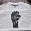 White Power Fist Unisex T-Shirt