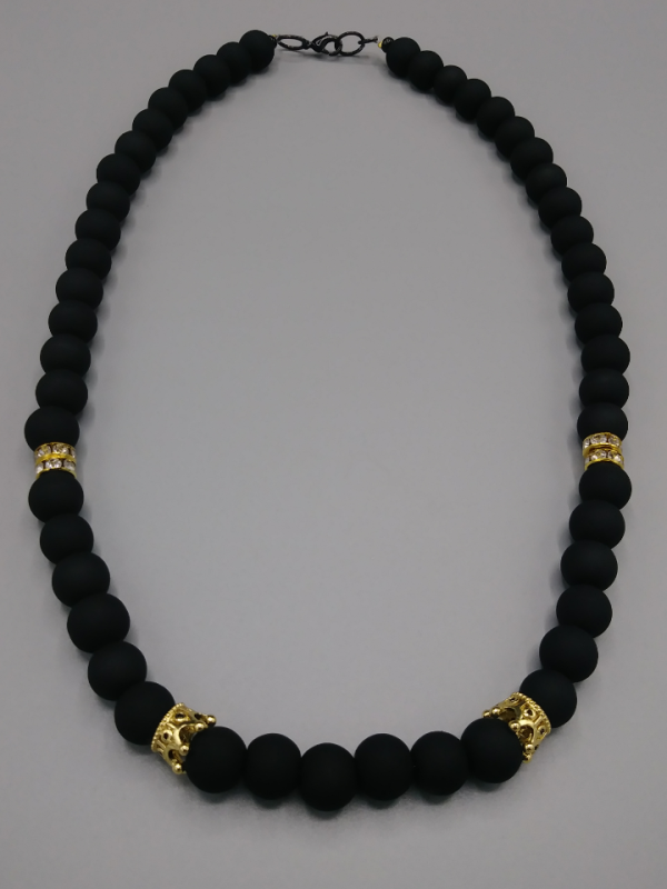 Black "Lil Boss" Swag Necklace